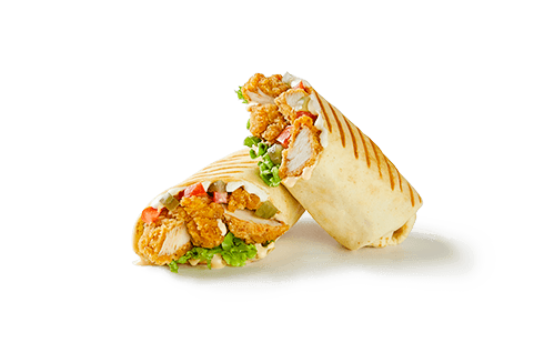 Buy 1 Get 1 Free! Crispy Chicken Shawarma Wrap