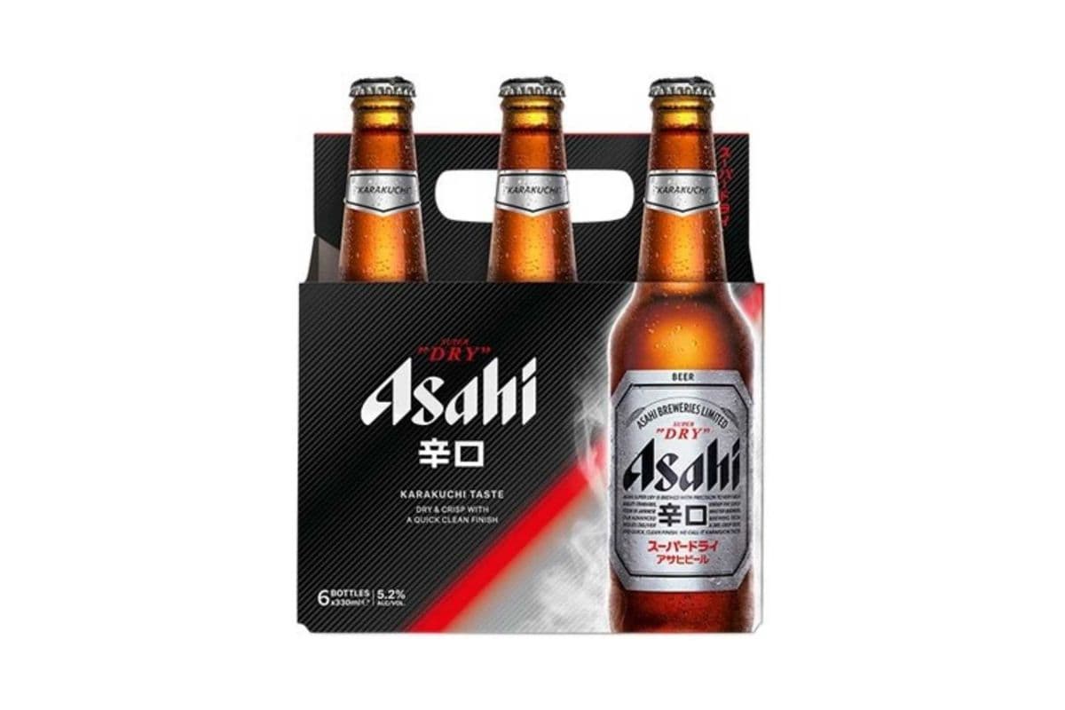 Asahi Super Dry (6 Bottles) (6 x 330ml)