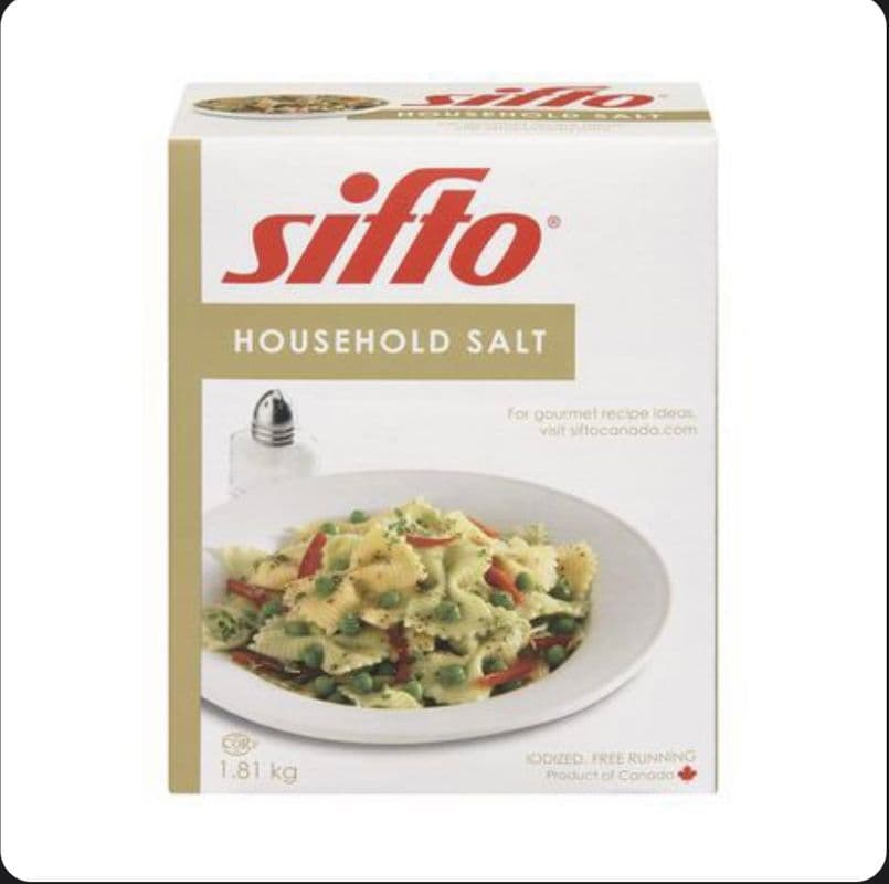 Sifto Salt (1.81 Kg) (0 Cal)