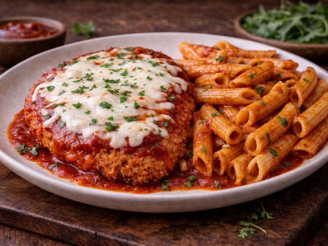 Vegan Chick'n Parmesan