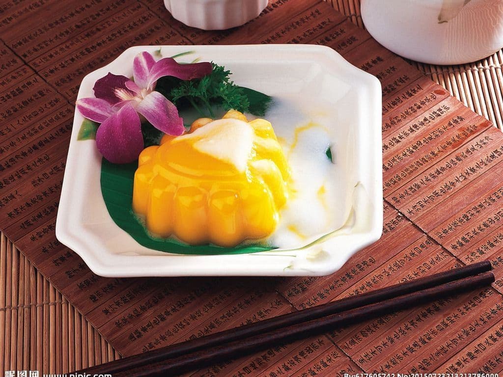19. Mango Pudding (1PC)芒果布丁