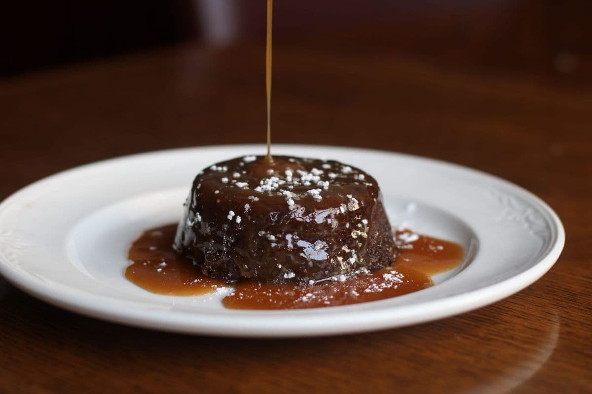 Homemade Sticky Toffee Pudding with Caramel Sauce