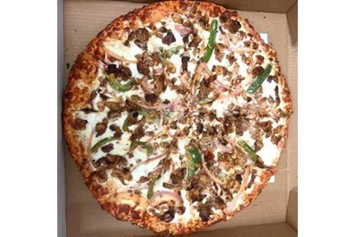Philly Chicken Pizza