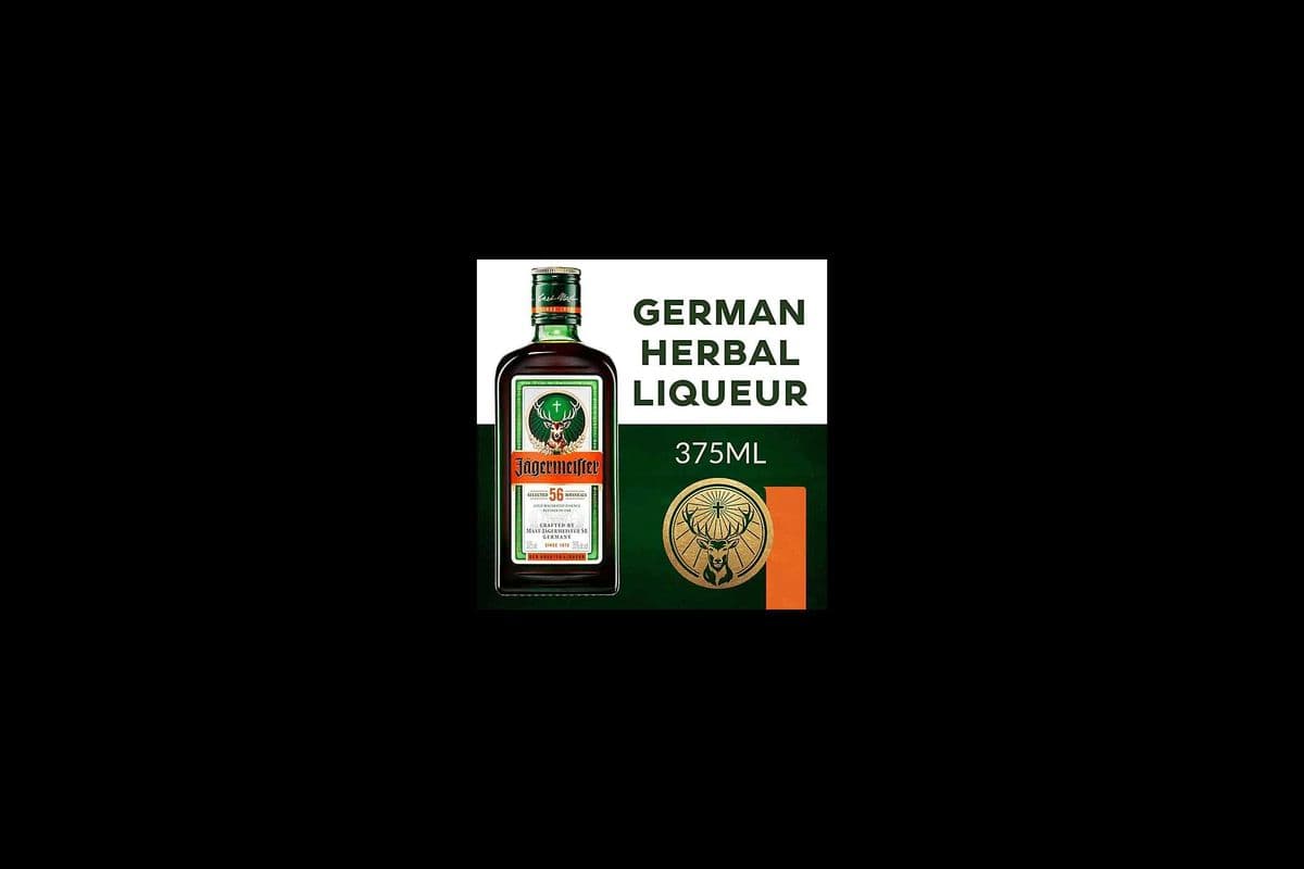 Jagermeister Herbal Liquor (375 ml Bottle) (1 x 375ML)