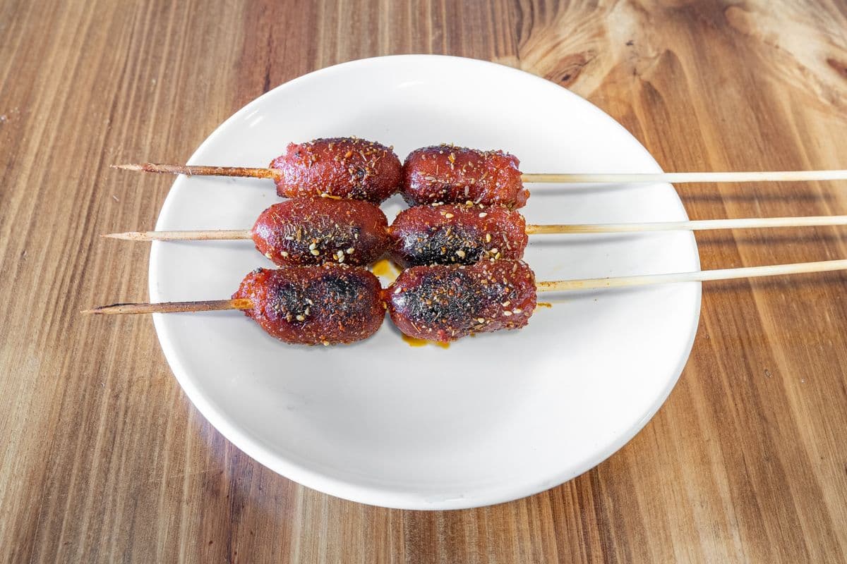 Pork Sausage 2PC(碳烤香肠串2个)