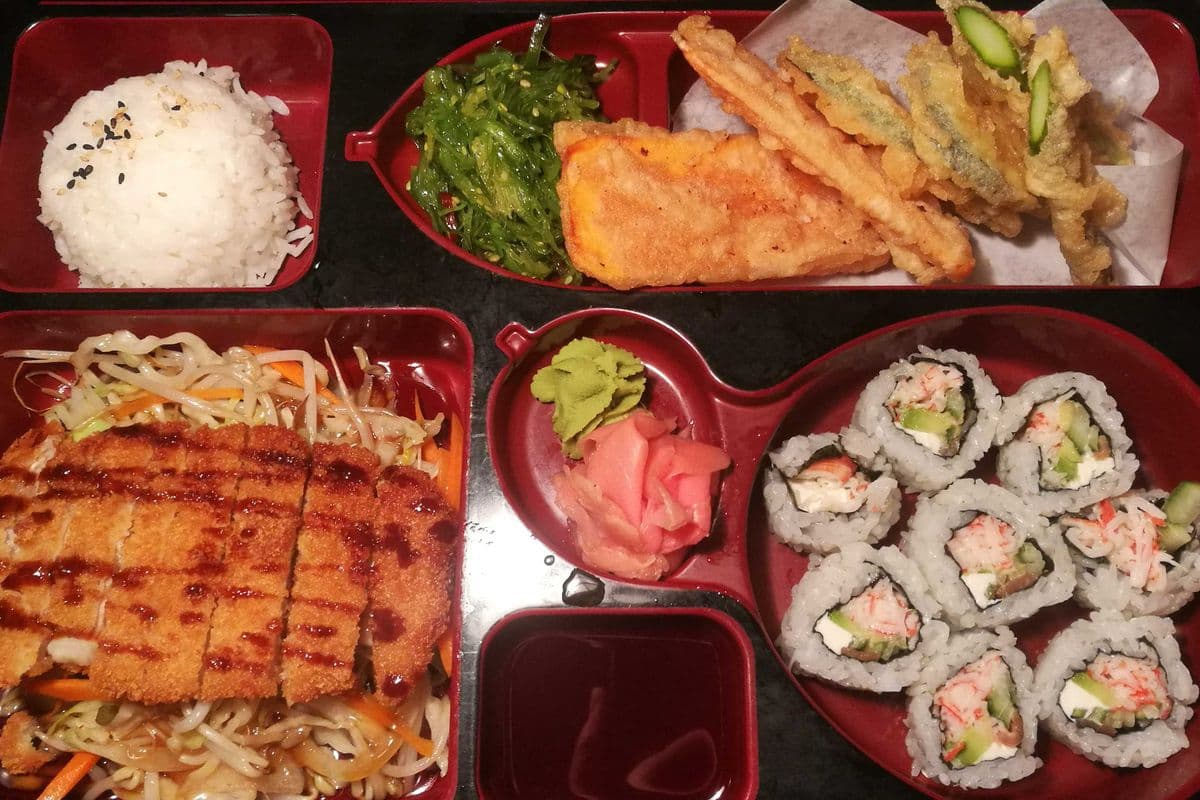 Ton Katsu (Port Cutlet) Bento