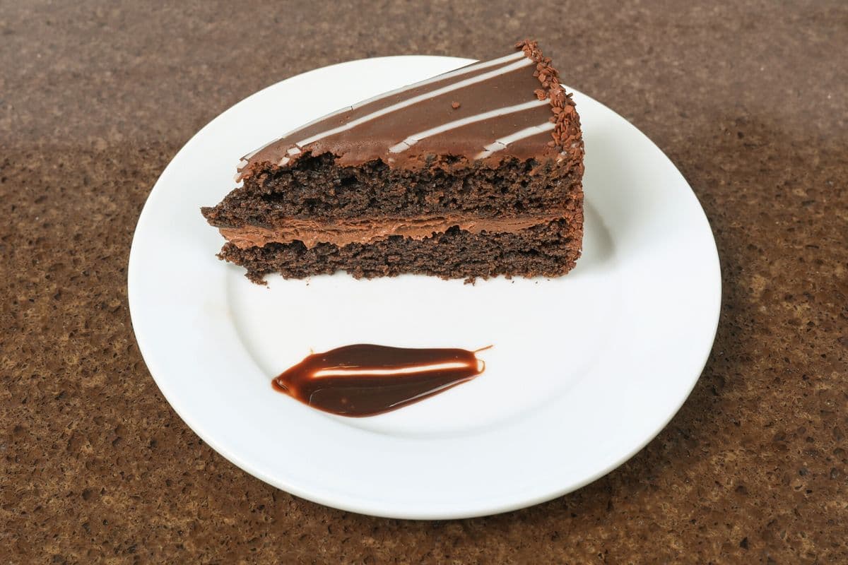 Gâteau truffe au chocolat / Chocolate Truffle Cake