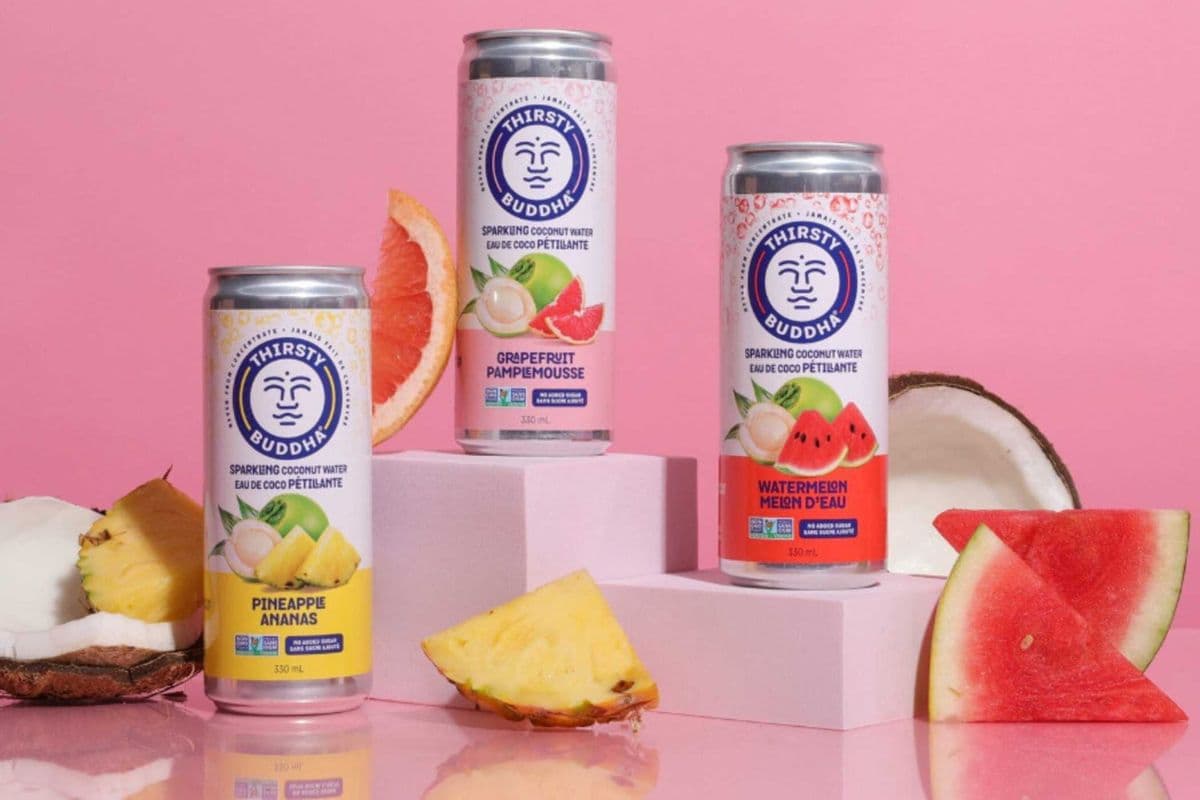 Thirsty Buddah Sparkling Coconut Water Pineapple (330 ml)