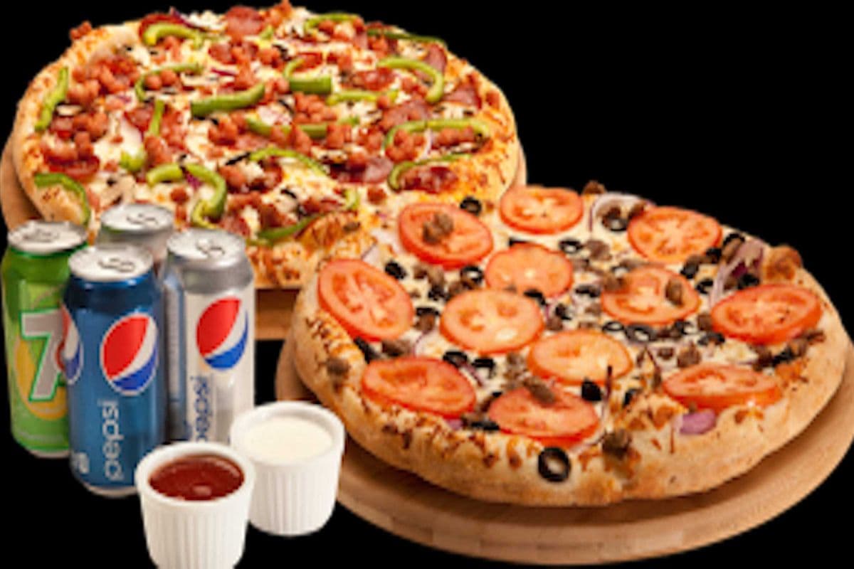 Two Medium Pizzas - Anniversary Special