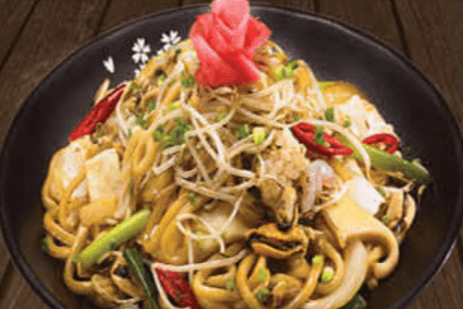 159. Vegetable Yaki Udon
