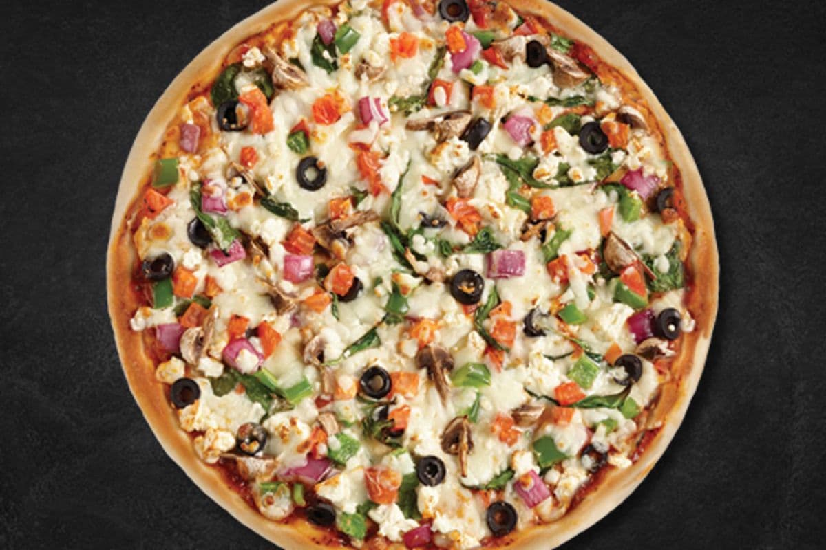 Large Greek Veggie Pizza