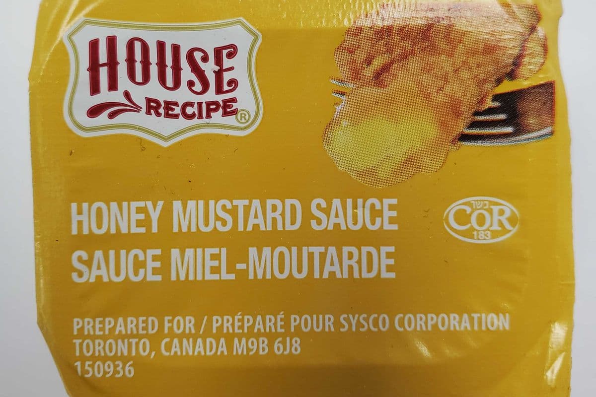 Honey Mustard Sauce