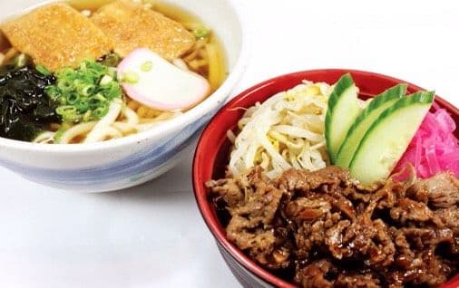 Beef Teriyaki Don and Udon Set