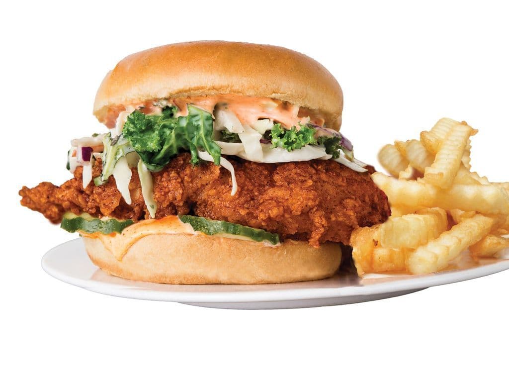 Combo Gangnam Style Chicken Sandwich