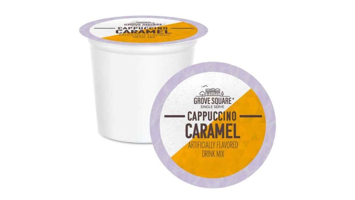 Grove Square Caramel Single Serve Cappuccino