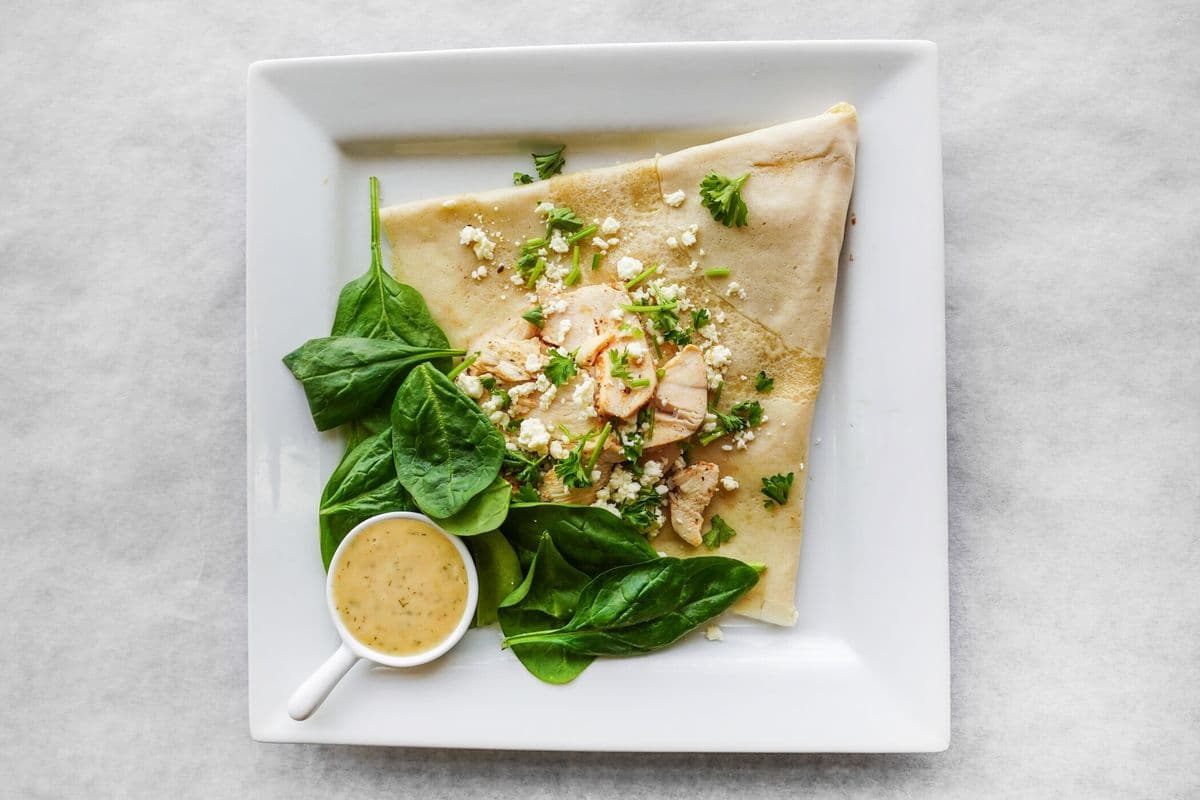 Honey Dill Chicken Crepe