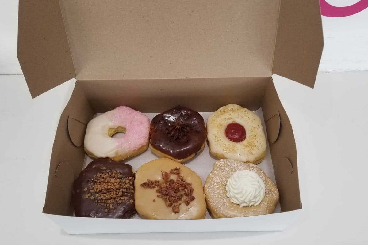 Half Dozen Three-bite Gourmet Doughnuts