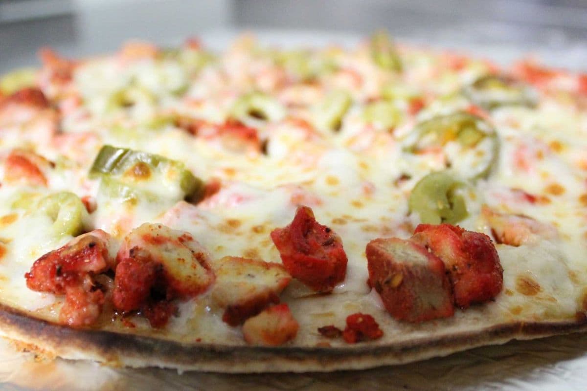 Chicken Naan with Pop
