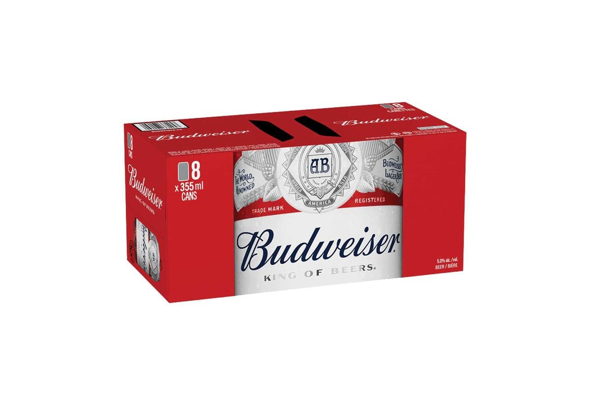 Budweiser (8 x 355 ml Cans)