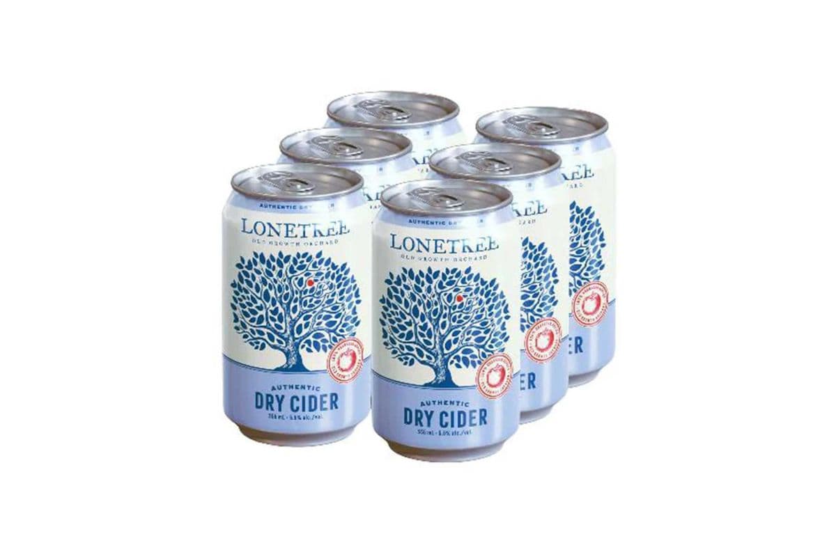 Lonetree Authentic Dry Cider (6 cans) (1 x 6x355ml)