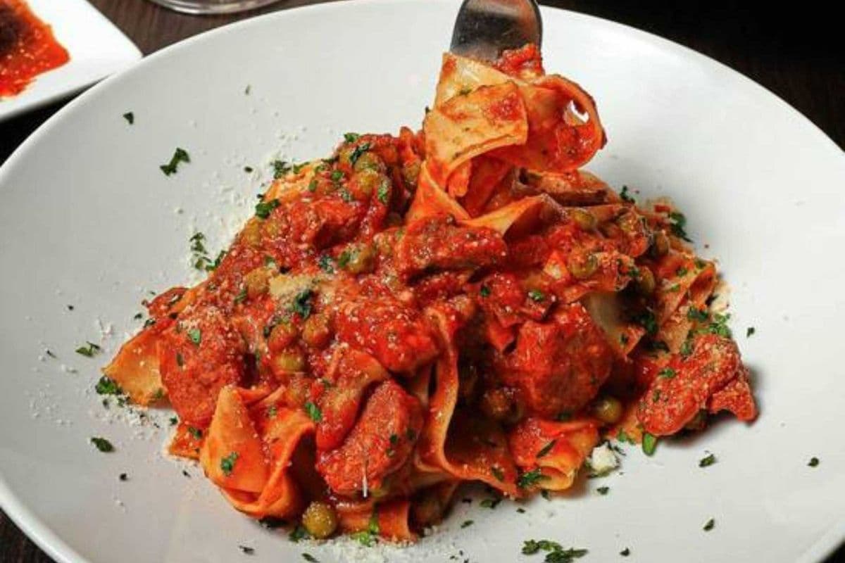 Pappardelle al Boscaiola