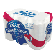 Pabst Blue Ribbon (6 Can x 355 mL)