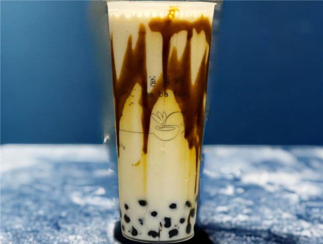 Brown Sugar Boba Coconut Milk Tea 黑糖珍珠椰奶