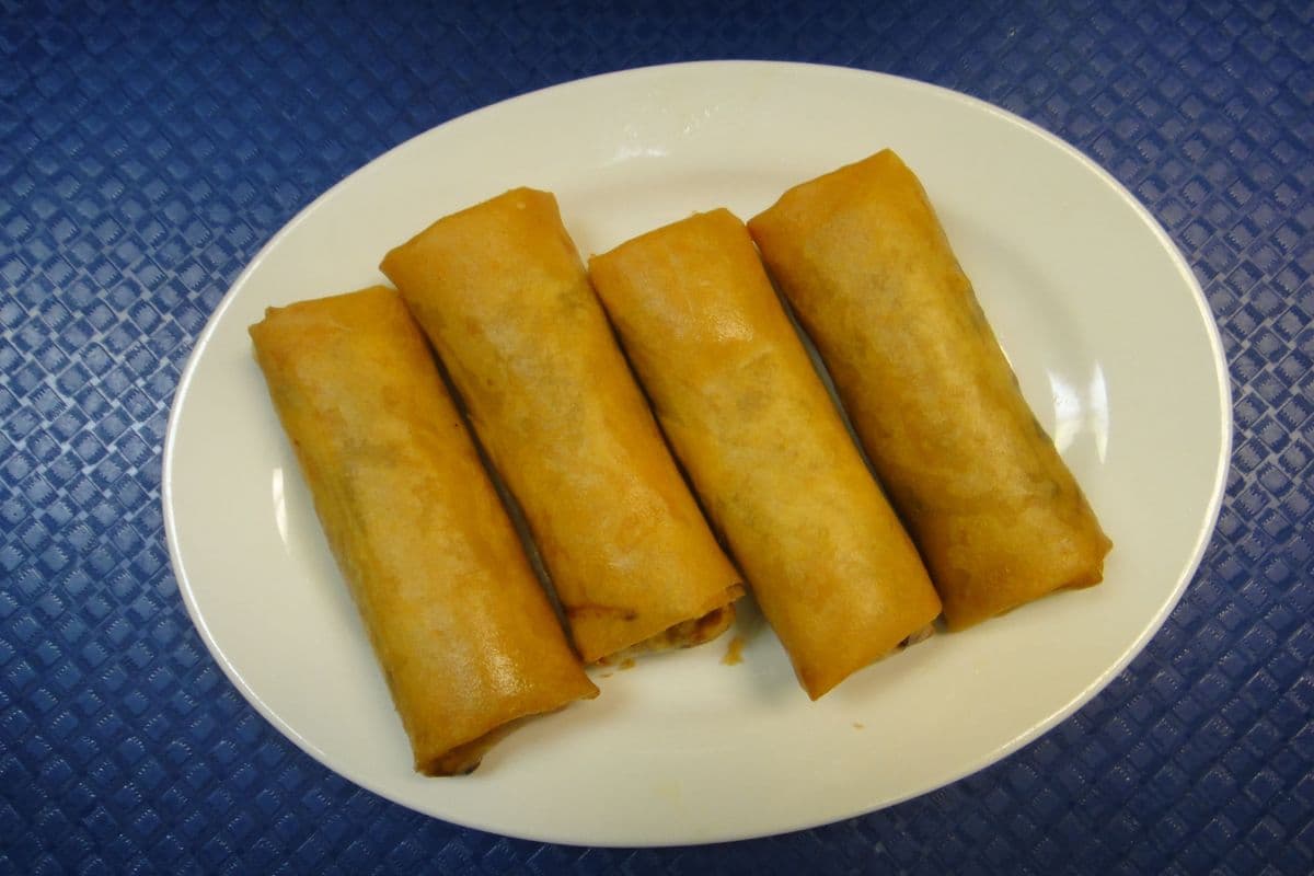 A2. Four Spring Rolls or Egg Rolls