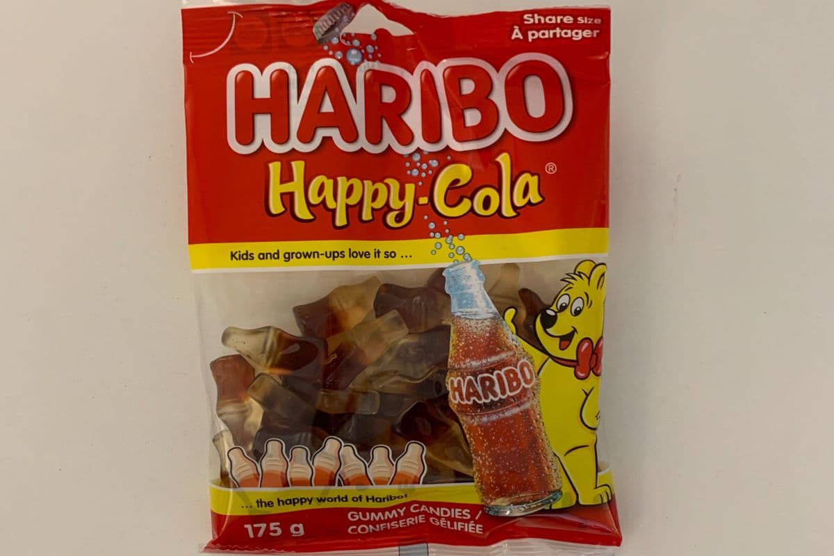 Haribo Peg Bag Happy Colas (200 g)