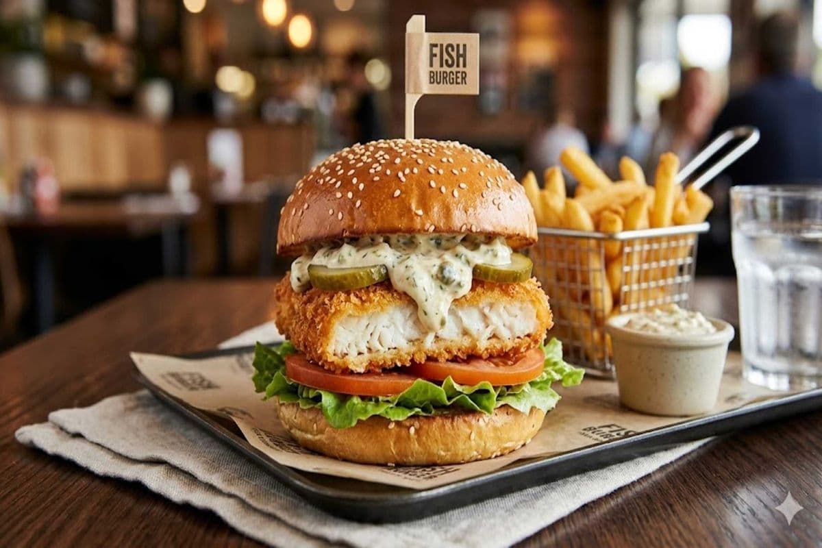 Crispy Fish Burgers