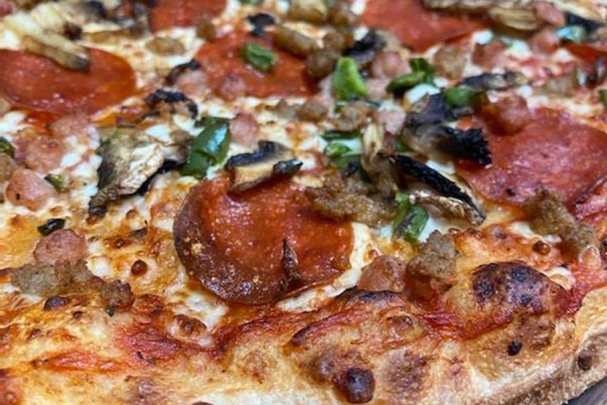 Two 9" The Works Pizza