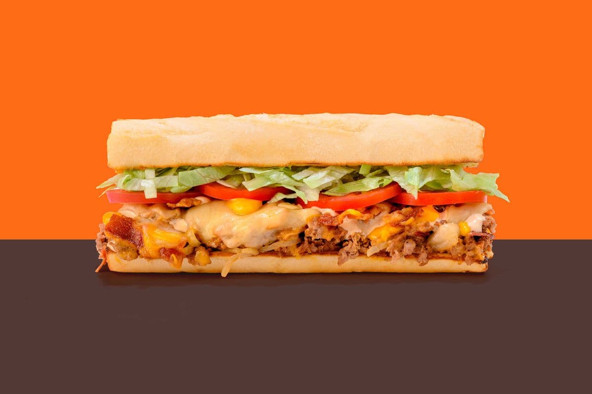 The Bacon Chopped Cheese Steak