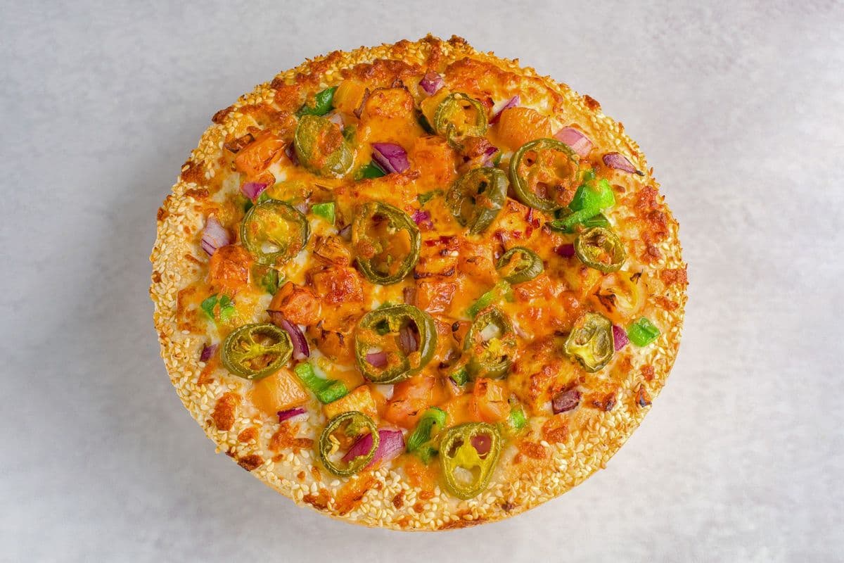 32. 8" Personal Spicy Paneer Pizza