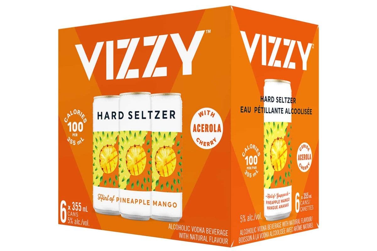 Vizzy Seltzer (6 can) (6 x 355 mL)