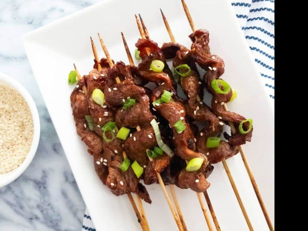 4104.BBQ Beef on the Stick
