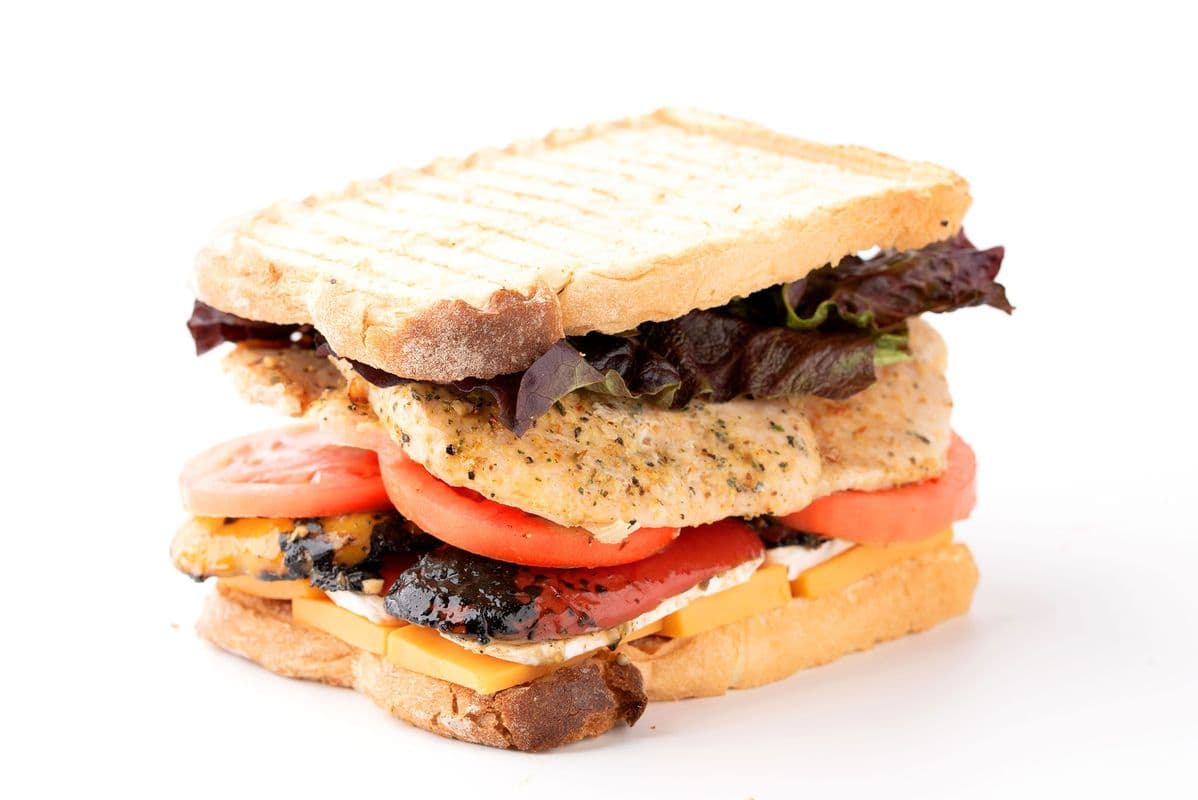 Grilled Chicken with Tomato Bourbon Mayo
