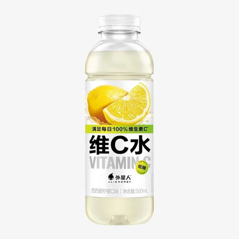 Alien Vitamin C Water Sicilian Lemon Flavour / 外星人维C水西西里柠檬口味