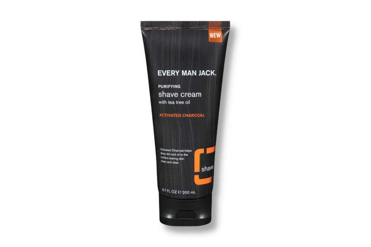Every Man Jack Activated Charcoal Shave Cream (200 ml)