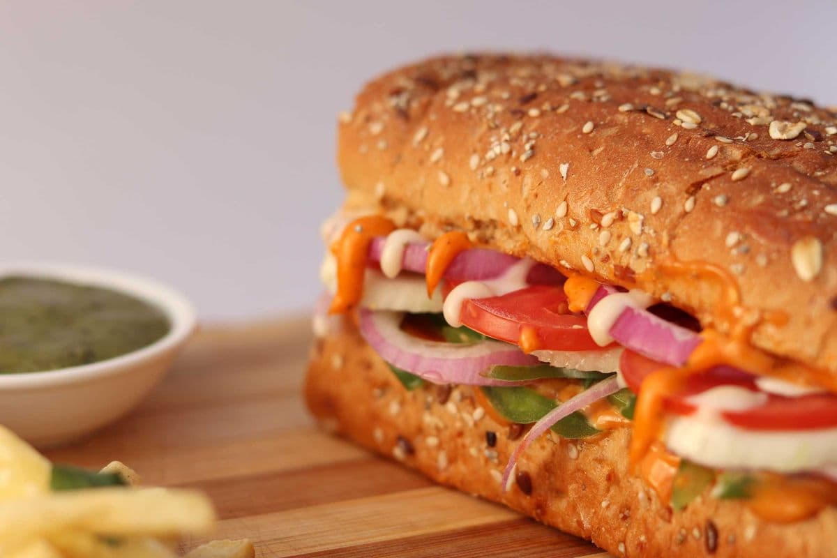 Vegetable Sub (6 Inch)