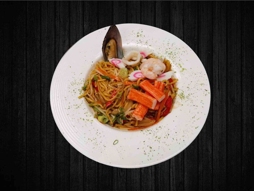 Seafood Lo Mein