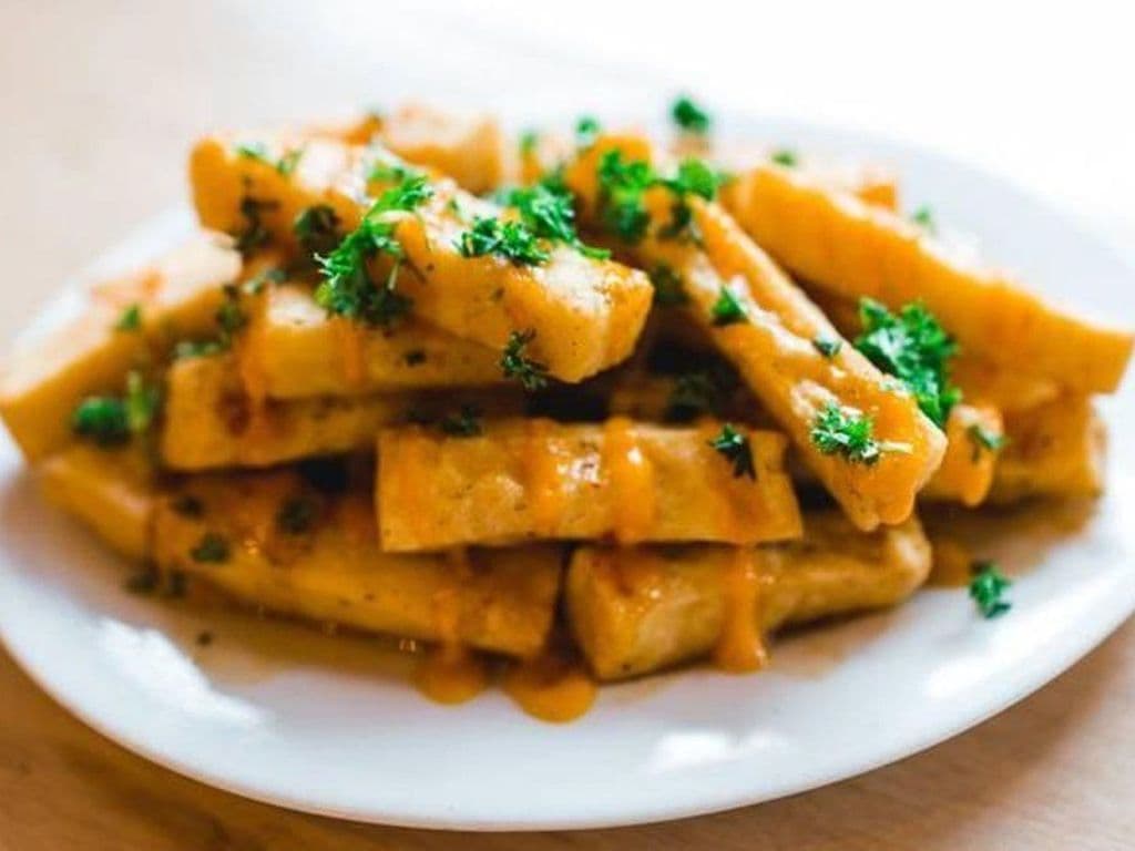 Chickpea fries