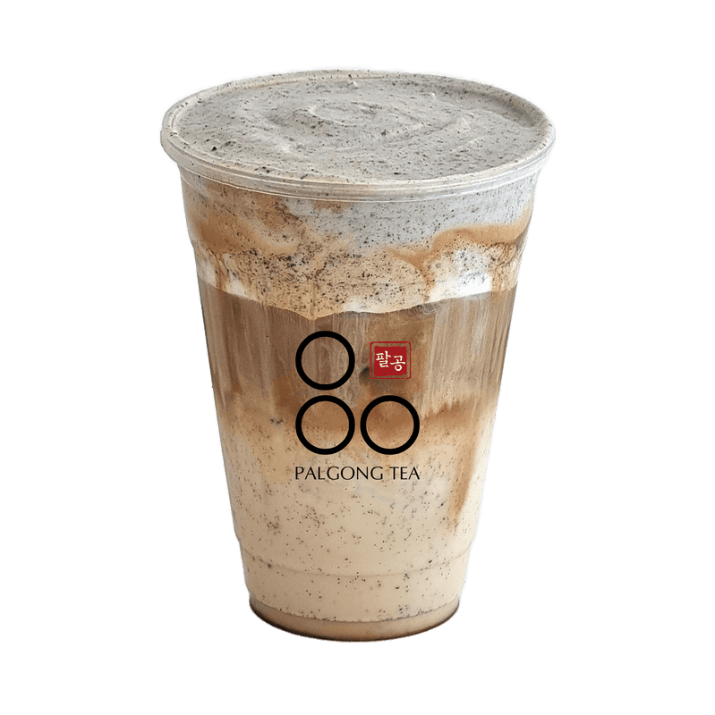 Black Sesame Foam Oat Latte