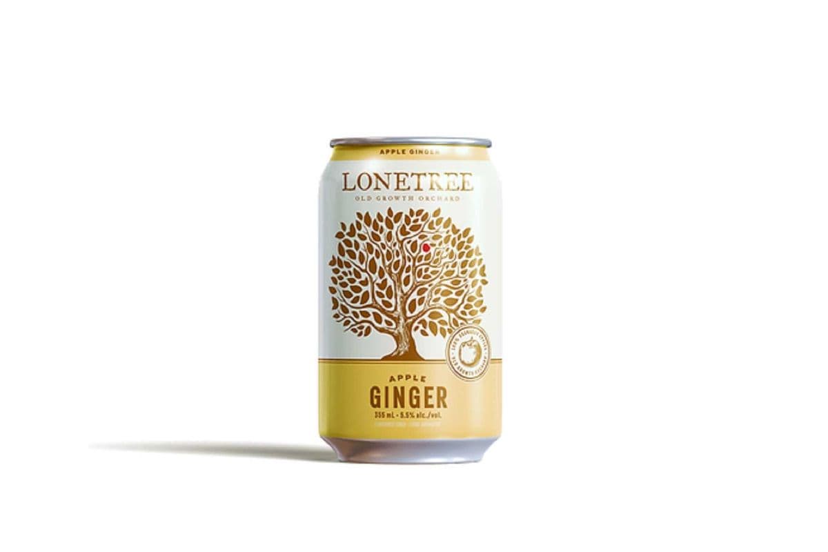Lonetree Ginger Cider, 6 Can (6 x 355ml Cans)