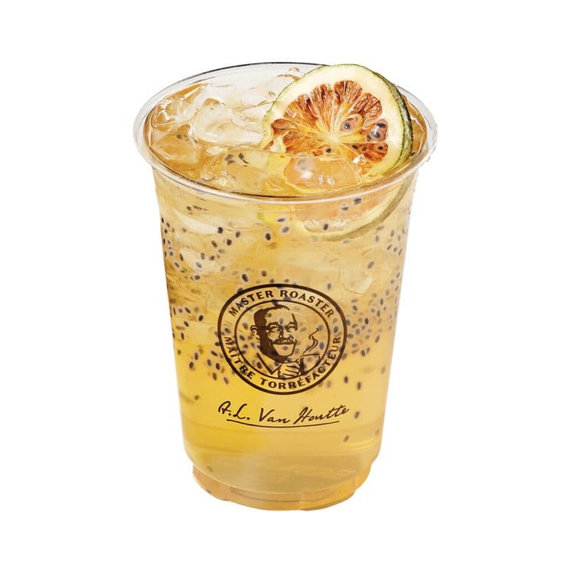 Thé infusé à froid pêche - citron / Cold Brew Tea Peach - Lemon