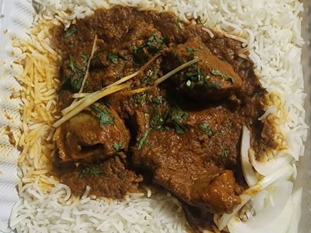 Lamb Curry with Rice
