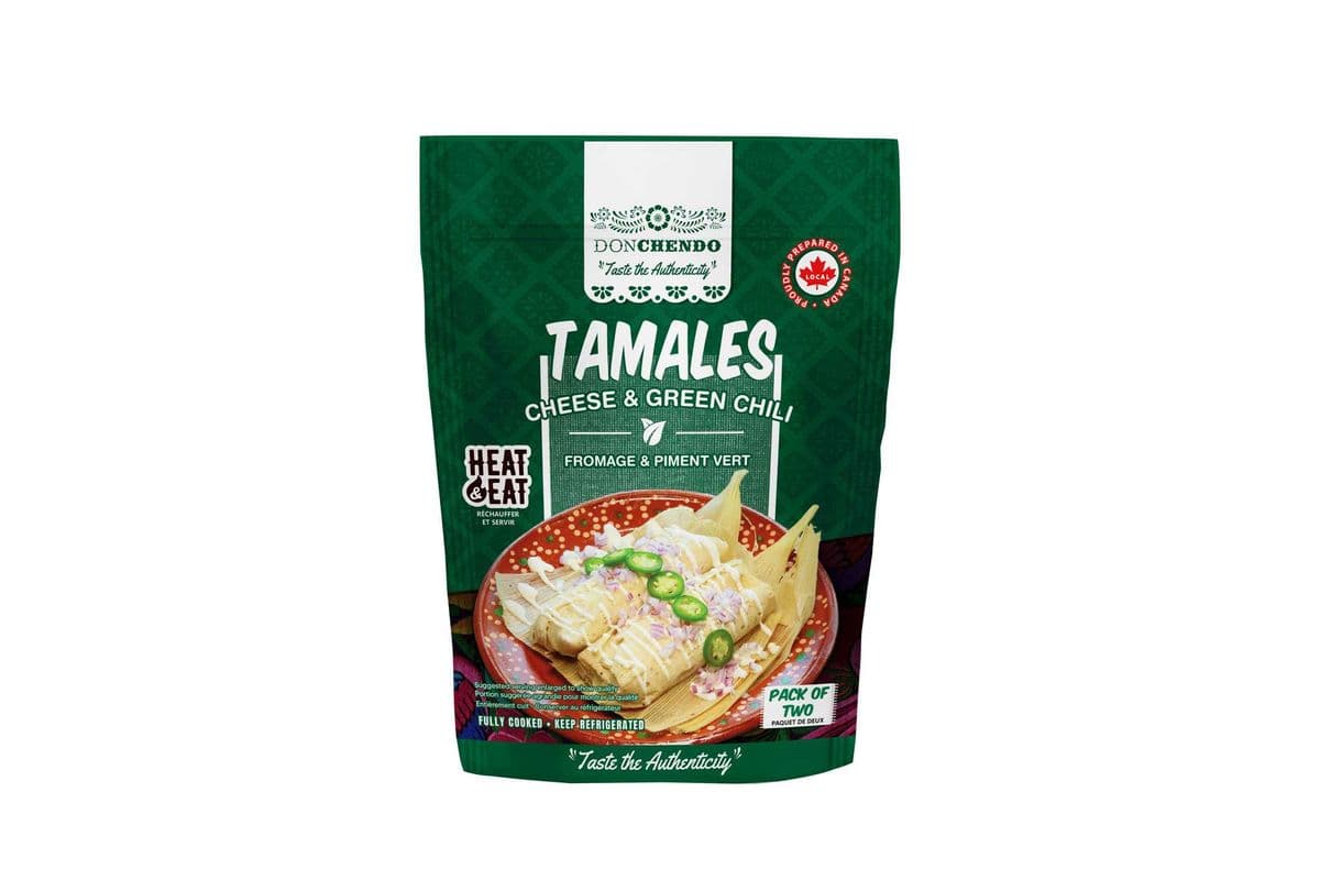 Don Chendo Cheese & Green Chilli Tamal (2pc)