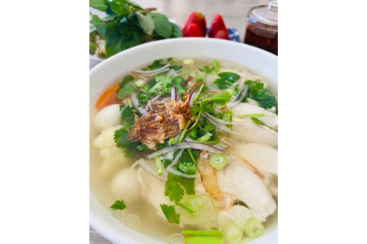 30. Chicken Rice Noodle Soup - Hu Tieu Ga