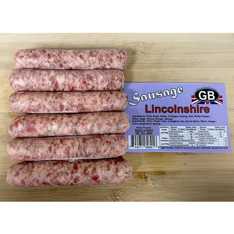 GB Foods - Lincolnshire Sausage Pork