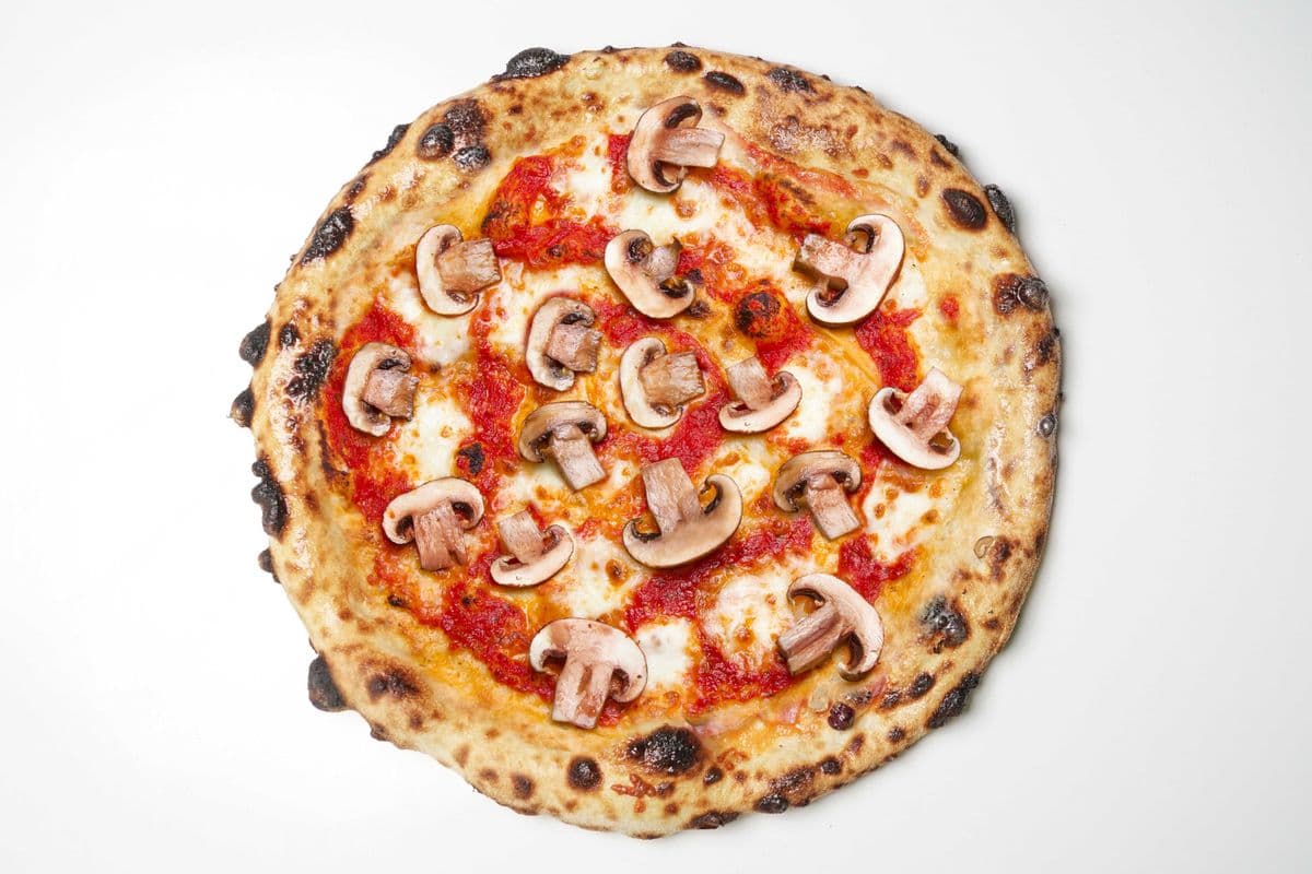 18" Funghi Marinara Veggie Pizza