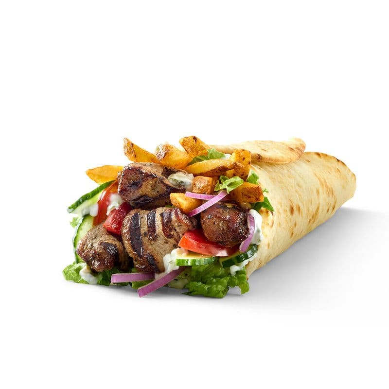 Pork souvlaki / Souvlaki porc